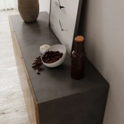 Pulse 3 - Dressoir - Eikenpatroon/grijs - 120x39x76 cm