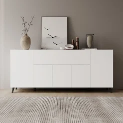 Pulse 4 - Dressoir - Wit - 180x39x76 cm