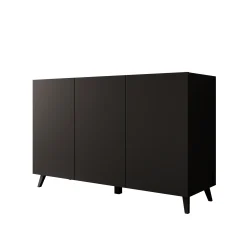 Pulse 3 - Dressoir - Zwart mat - 120x39x76 cm