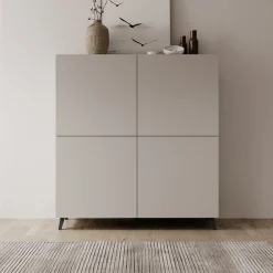 Pulse - Dressoir - Beige - 120x40x130 cm