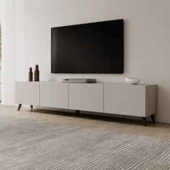 Pulse - TV-Meubel - Beige - 190x33x40 cm