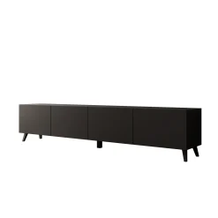 Pulse - TV-Meubel - Zwart mat - 190x33x40 cm