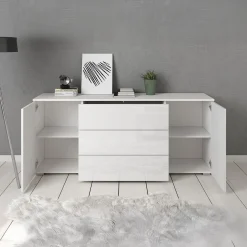 Pure - Dressoir - Wit - 150x39x68 cm