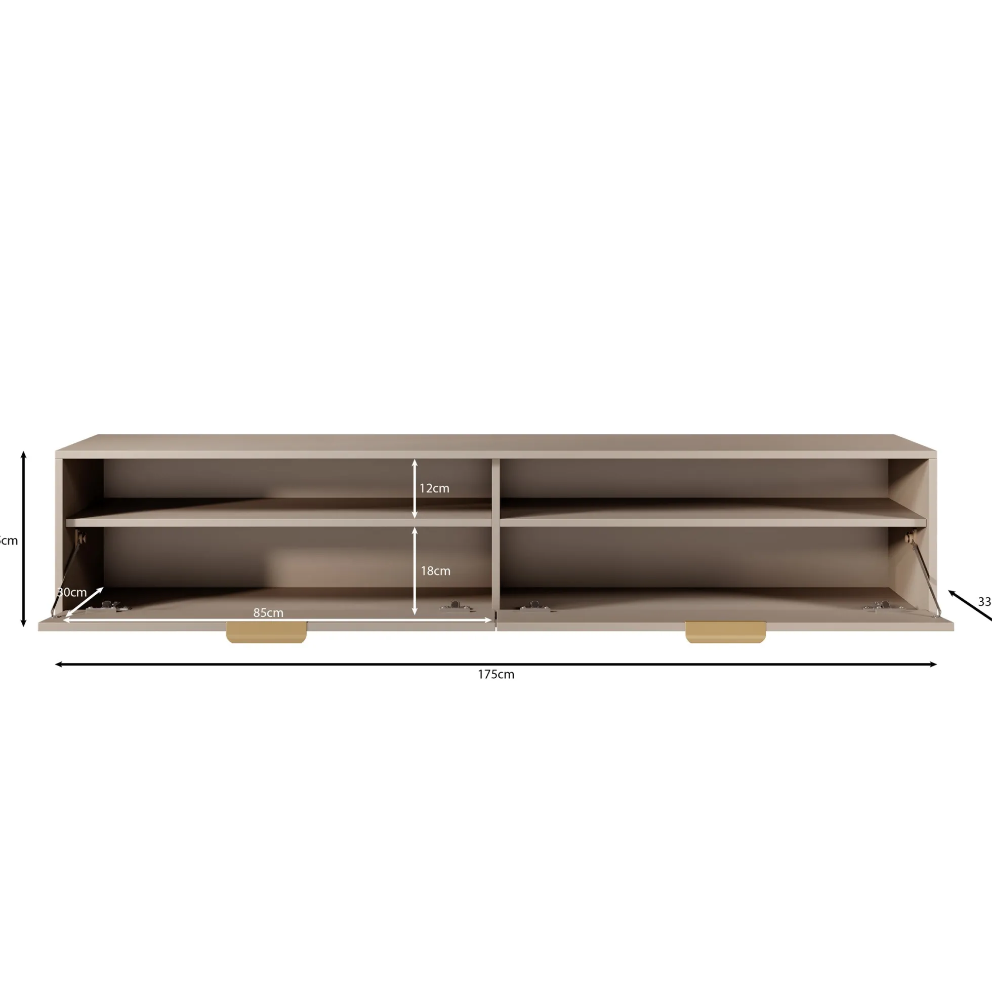 Qipp - TV-Meubel - Beige