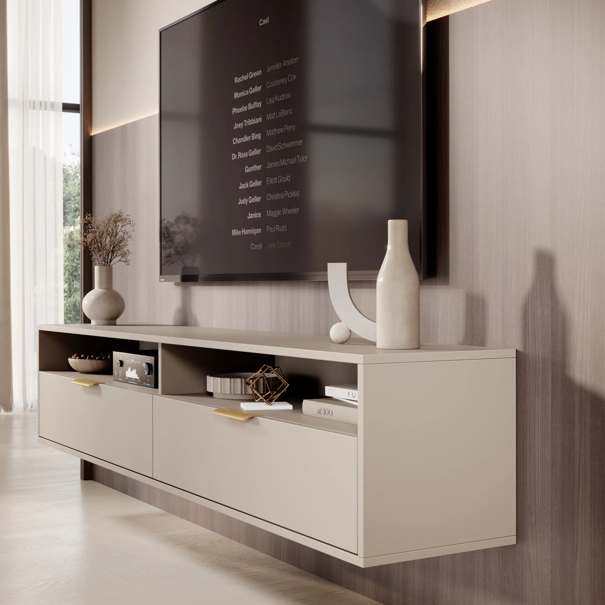 Qipp - TV-Meubel - Beige
