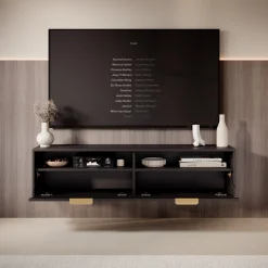 Qipp - TV-Meubel - Zwart