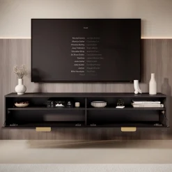 Qipp - TV-Meubel - Zwart