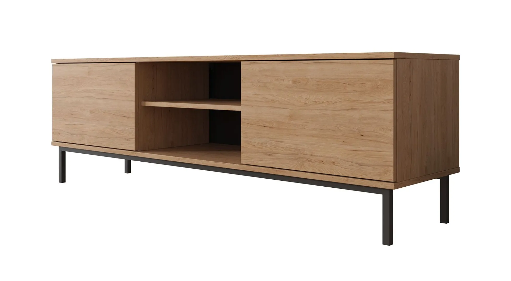 Queen - TV-Meubel - Eiken - 150x41x50 cm
