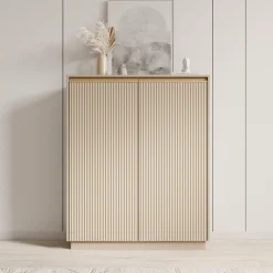 Remy 2 - Dressoir - Beige - 104x39x127 cm