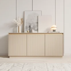 Remy - Dressoir - Beige - 153x39x72 cm
