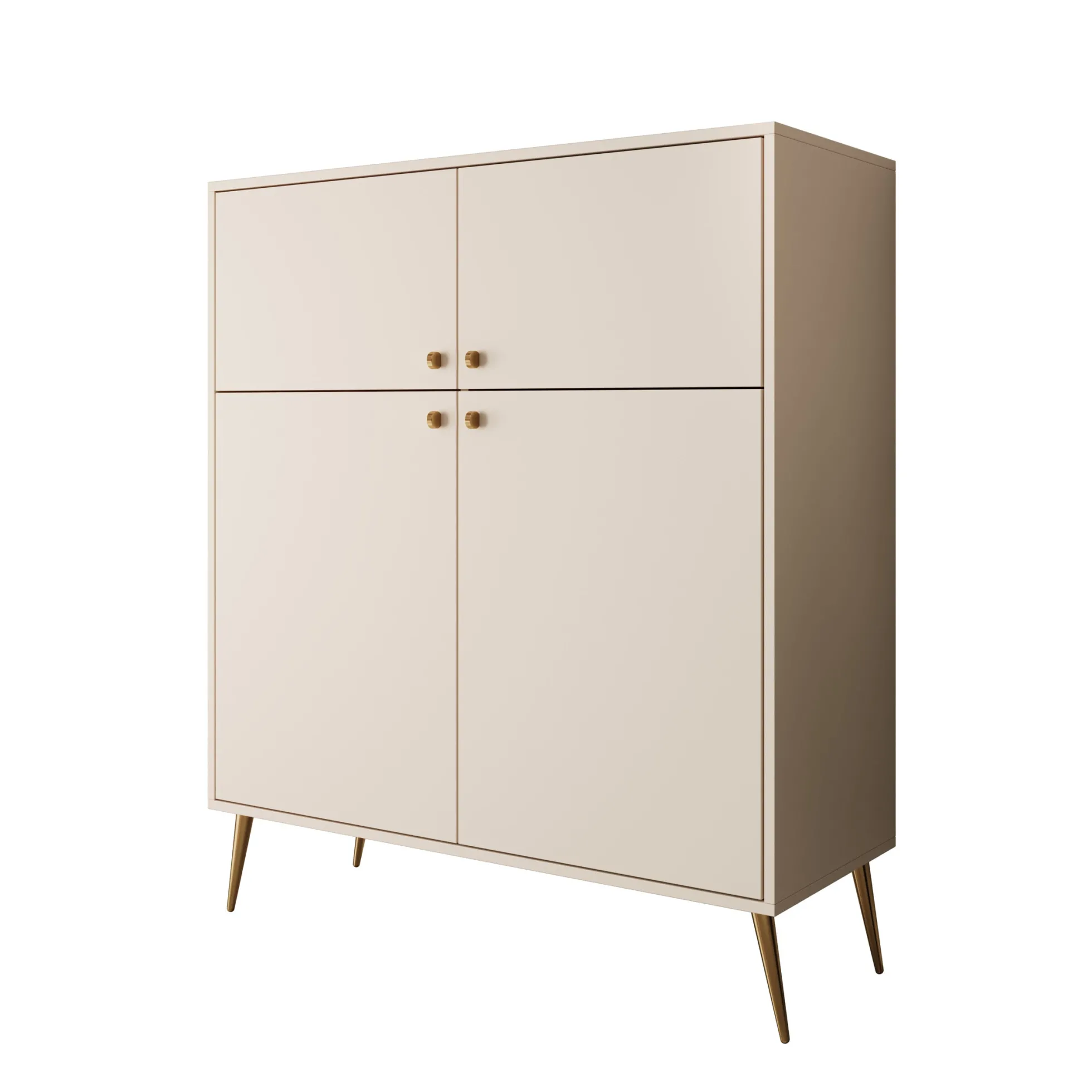 Reunion - Dressoir - Beige - 105x41x122 cm