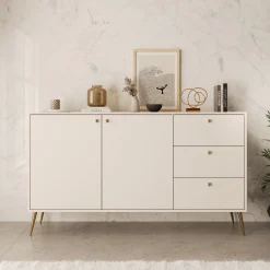 Reunion - Dressoir - Beige - 156x41x89 cm