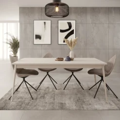 Reunion - Eetkamertafel - Beige - 180x75x90 cm