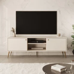 Reunion - TV-Meubel - Beige - 156x41x55 cm