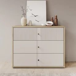 Riggs - Ladekast - Beige - 105x42x83 cm