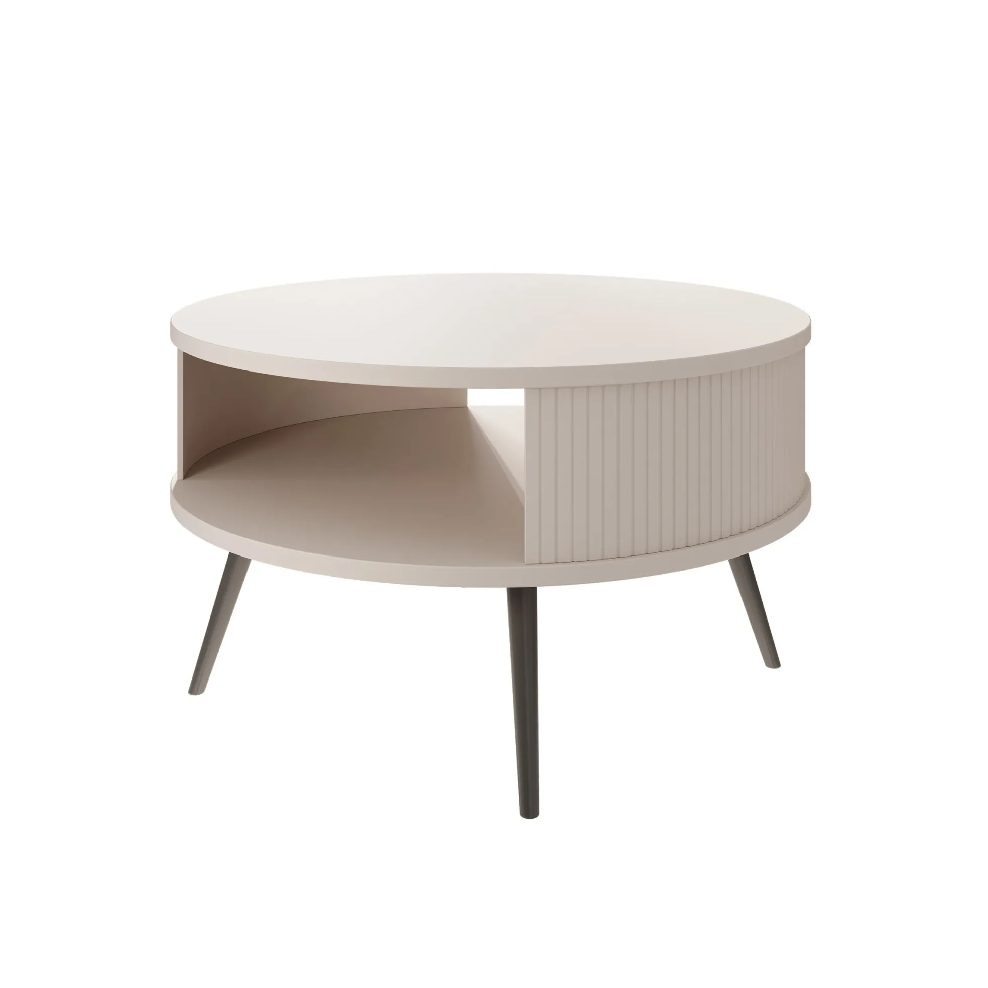 Riley - Salontafel - Beige - 76x44 cm