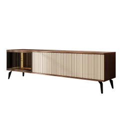 Riverhead - TV-Meubel - Beige/Eiken - 180x39x50 cm