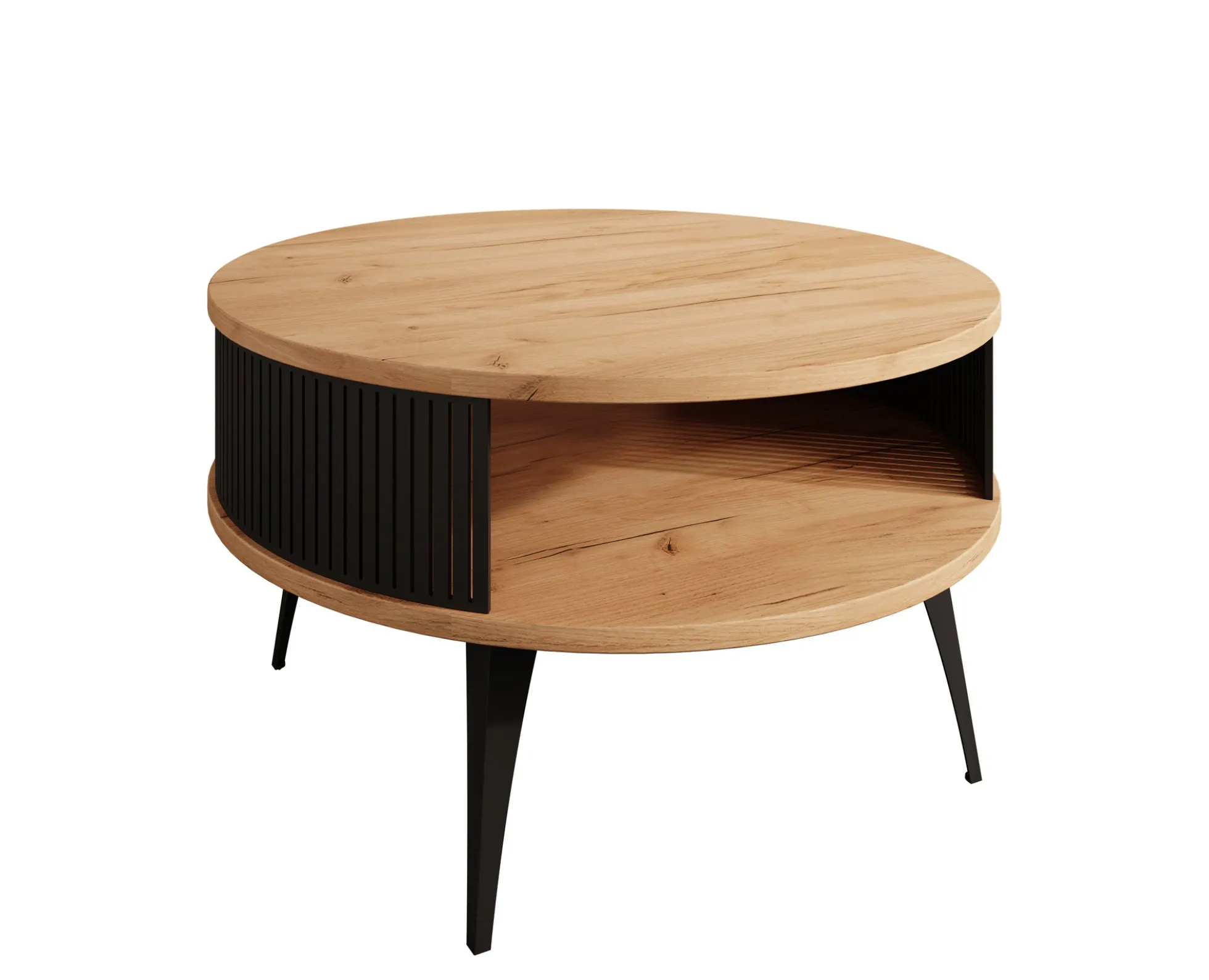 Roslyn - Salontafel - Eiken - 75x75x44 cm