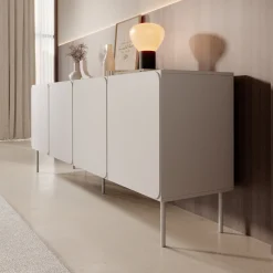 Rovik - Dressoir - Beige - 200x40x76 cm