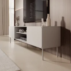 Rovik - TV-Meubel - Beige - 200x40x58 cm