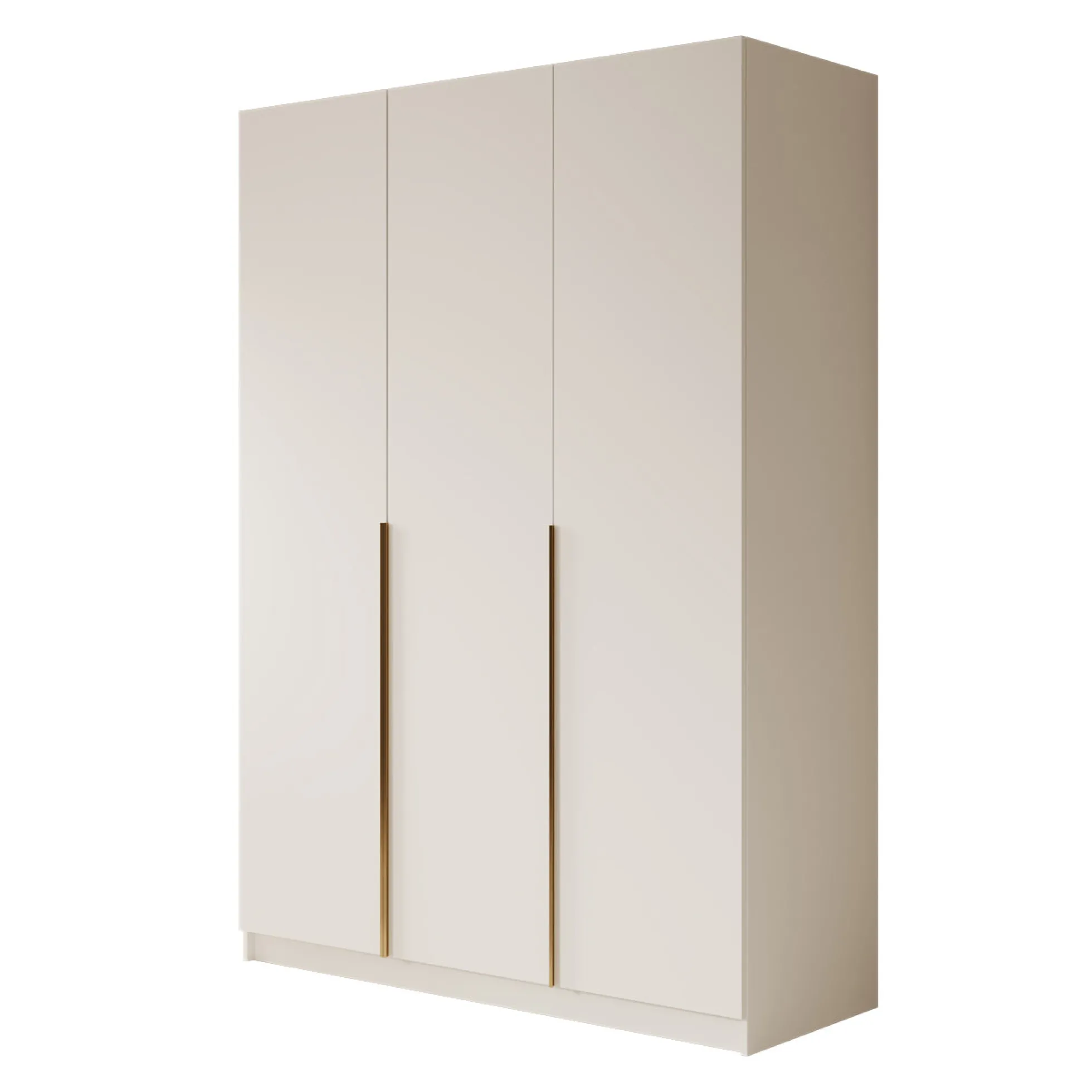 Sabre 2 - Kledingkast 3-deurs - Wit - 150x58x215 cm