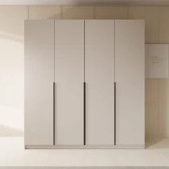 Sabre - Kledingkast 4-deurs - Beige