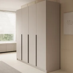 Sabre - Kledingkast 4-deurs - Beige