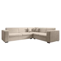 Santana - Hoekbank 4-zits - Velvet beige - Rechts