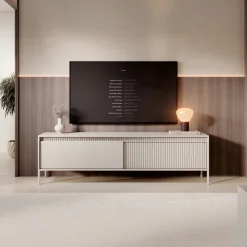 Saran - TV-Meubel - Beige - 187x40x53 cm