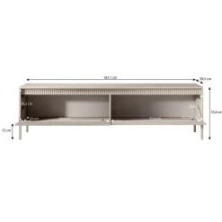 Saran - TV-Meubel - Beige - 187x40x53 cm