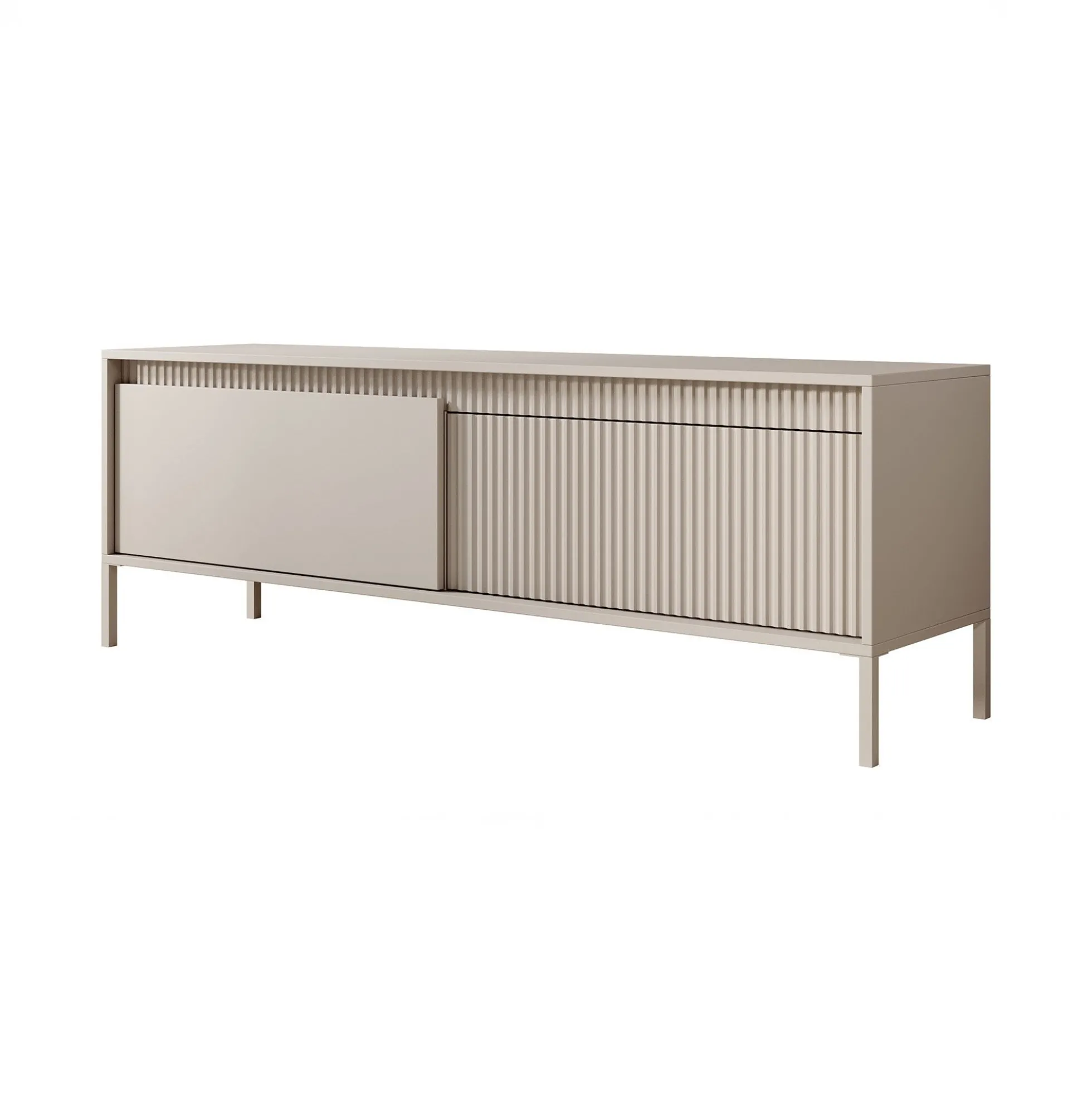 Saran - TV-Meubel - Beige - 154x40x53 cm