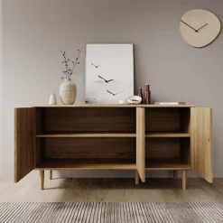 Selwood - Dressoir - Eikenpatroon - 139x43x74 cm