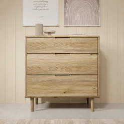 Selwood - Ladekast - Eikenpatroon - 90x43x93 cm