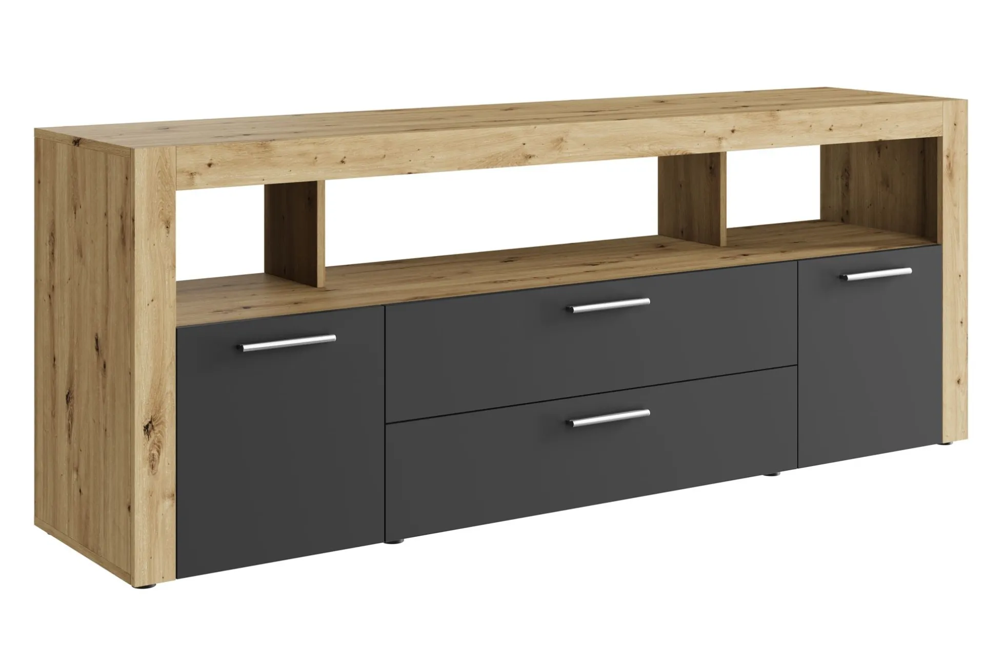 Sharon - TV-Meubel - Antraciet - 181 cm