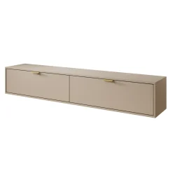 Silas - TV-Meubel - Beige - 175x33x35 cm