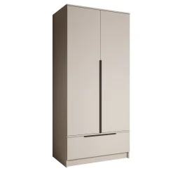 Skyer - Kledingkast 2-deurs - Beige - 90x51x193 cm