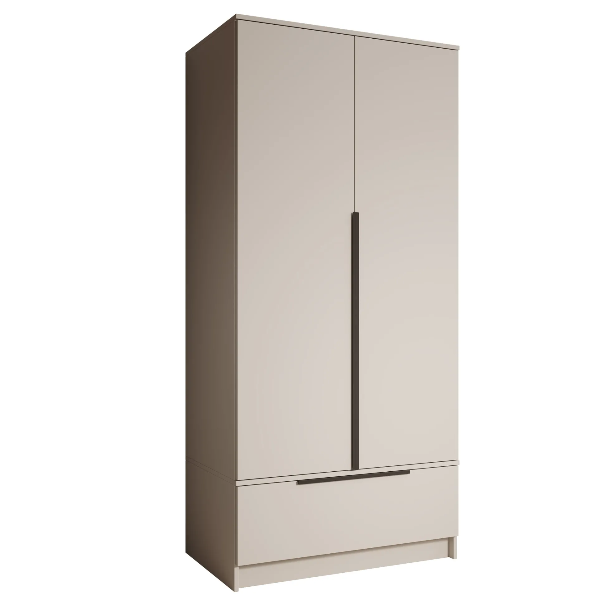 Skyer - Kledingkast 2-deurs - Beige - 90x51x193 cm