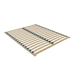 Soline - Tweepersoonsbed - Ribstof beige - 180x200 cm