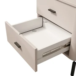 Sorello - Nachtkastje - Beige - 52x40x56 cm