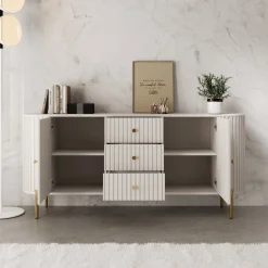 Sorenna - Dressoir - Beige - 178x40x79 cm