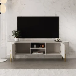 Sorenna - TV-Meubel - Beige - 175x43x54 cm
