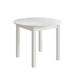 South - Eetkamertafel - Uitschuifbaar - Wit - 100x100x76 cm