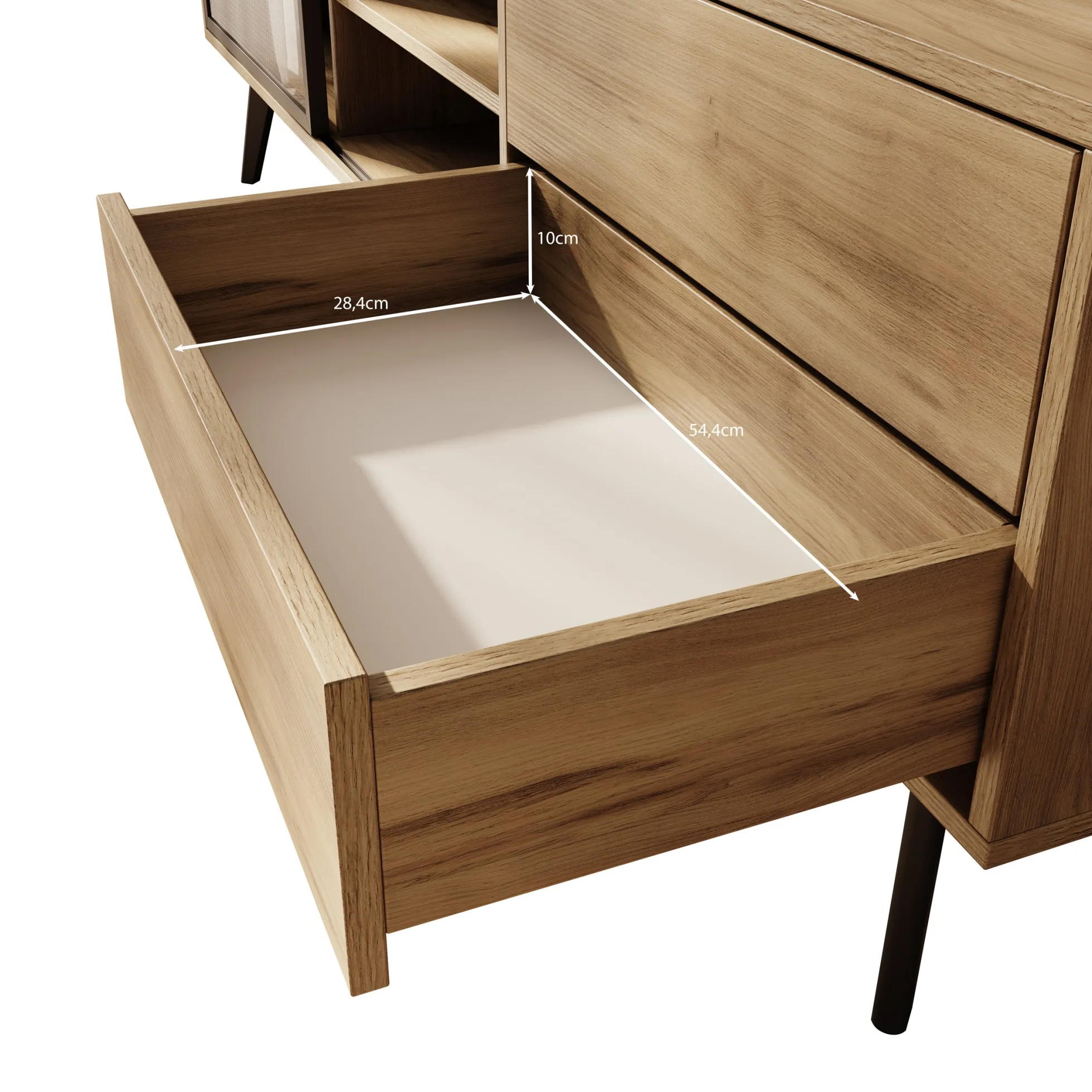 Spa - TV-Meubel - Eiken - 180 cm