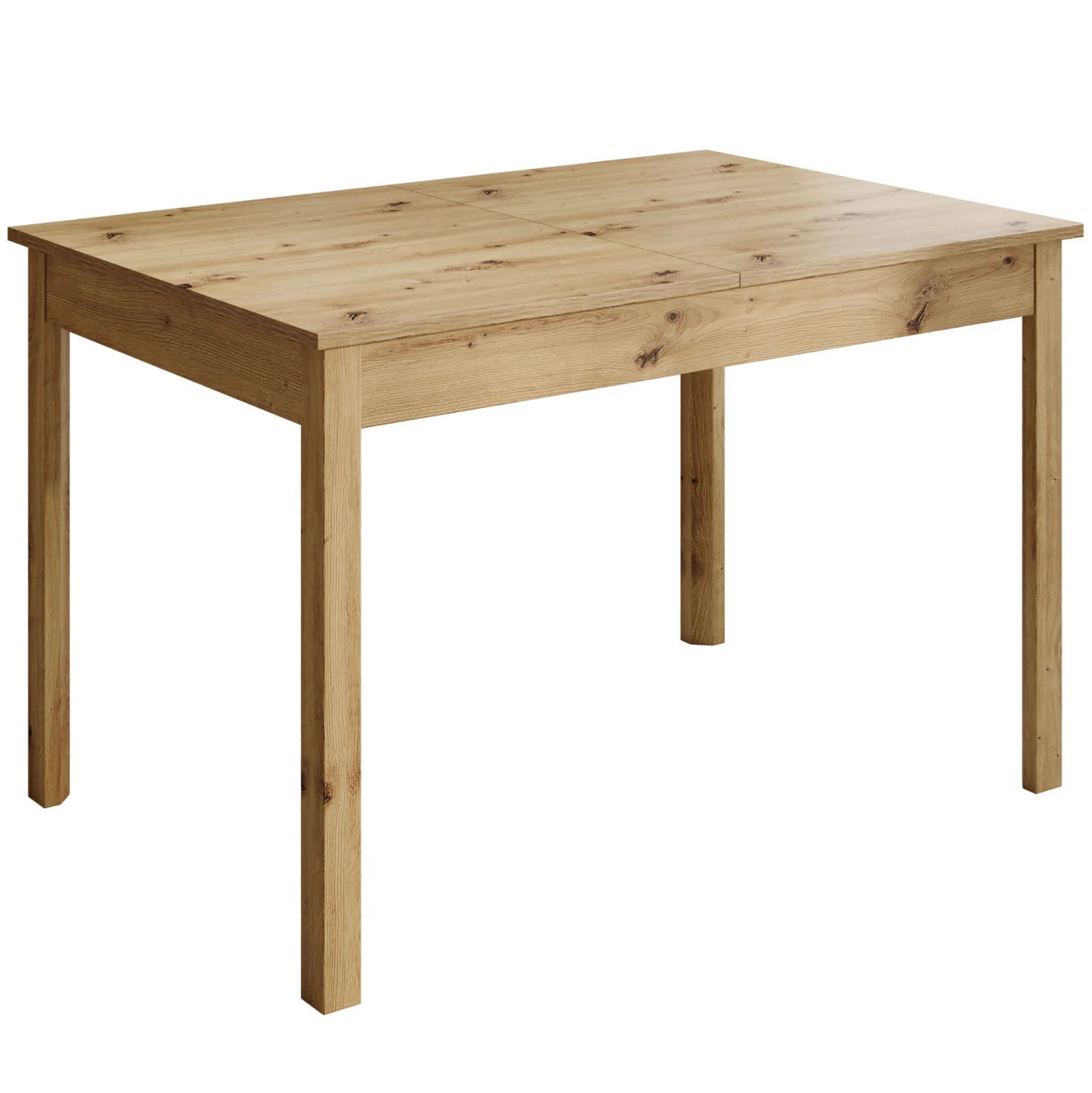 Steve - Eetkamertafel - Eiken - 120x80x77 cm