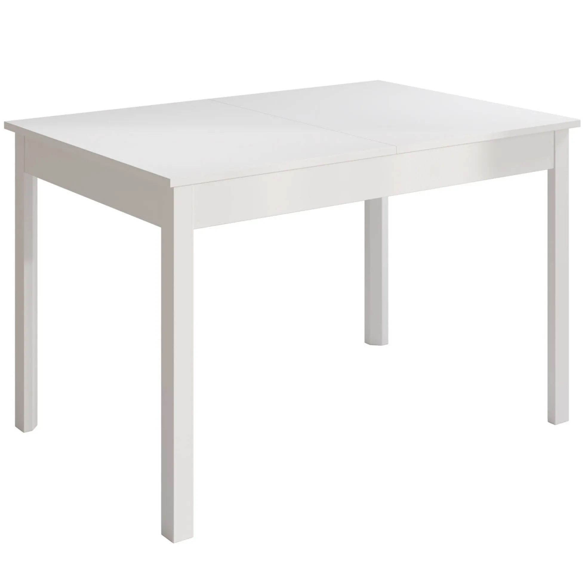 Steve - Eetkamertafel - Wit - 120x80x77 cm