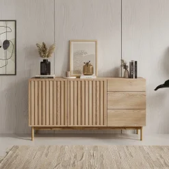 Storm - Dressoir - Eiken - 159x37x84 cm