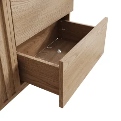 Storm - Dressoir - Eiken - 159x37x84 cm