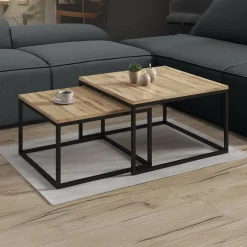 Styler - Salontafel set van 2 - Eiken