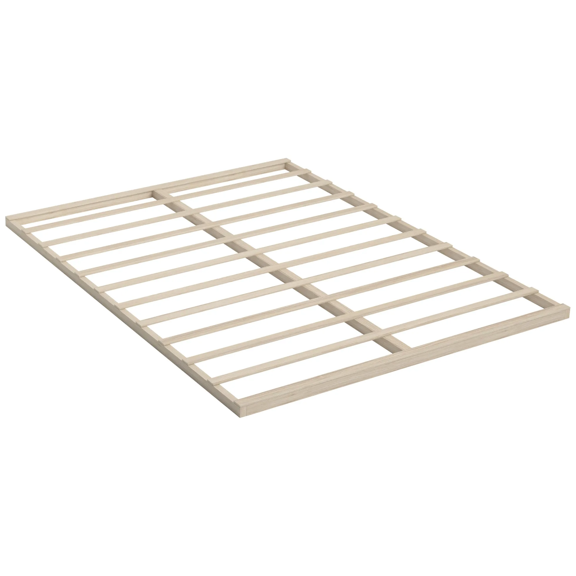 Suente - Tweepersoonsbed met 4 lades - Stof grijs - 180x200 cm