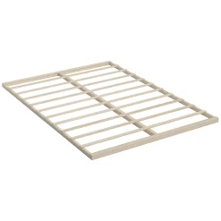 Suente - Tweepersoonsbed met 4 lades - Stof grijs - 160x200 cm